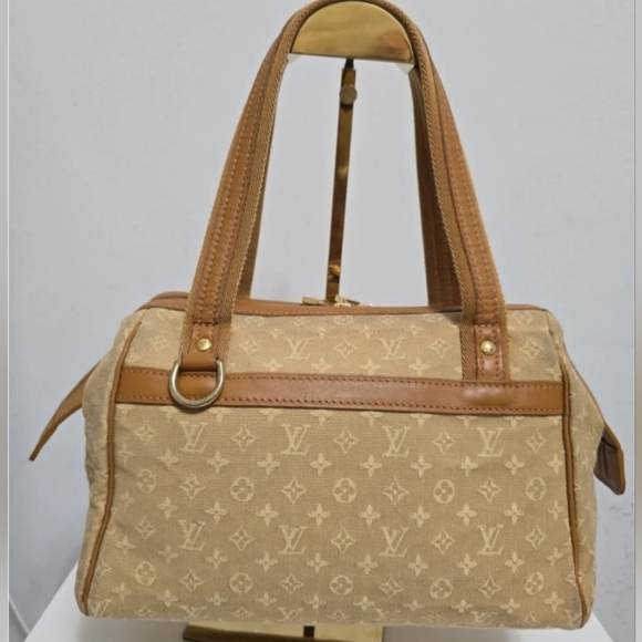 Louis Vuitton Josephine Mini Lin Handbag - Picture 1 of 14